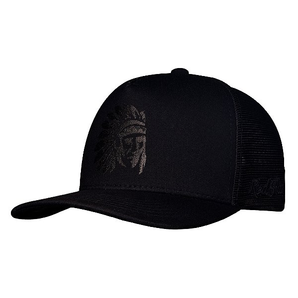 Boné Redman BLACK STICKER - RED 1439