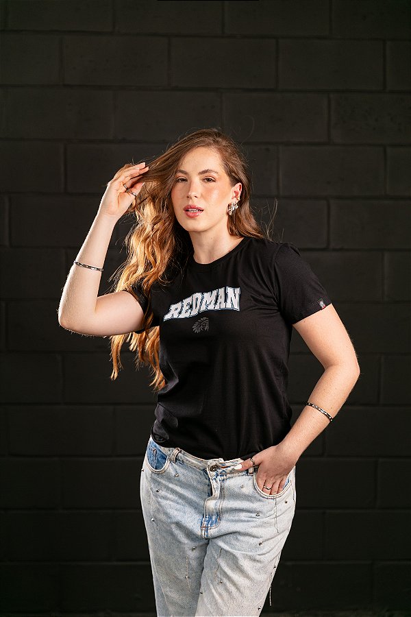 T- shirt feminina - red 070