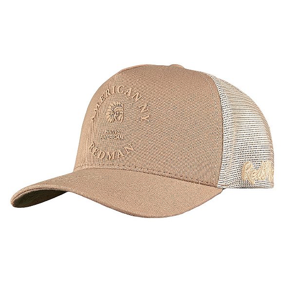 Boné RM American bege - Red 1517