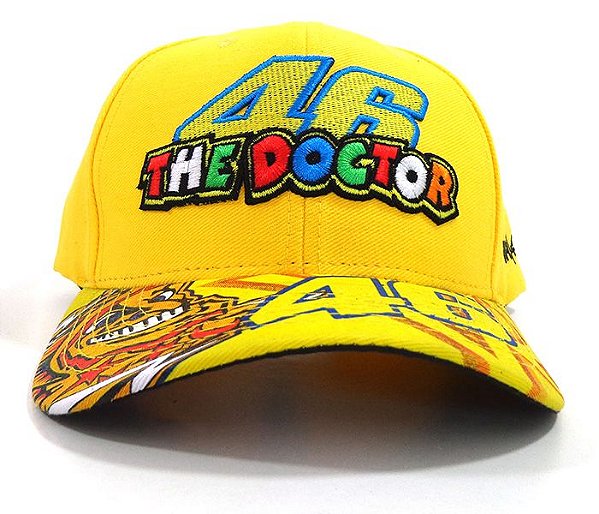 Boné The Doctor Valentino Rossi VR46 AmareloBo