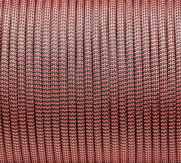 Paracord 550 Red Wave
