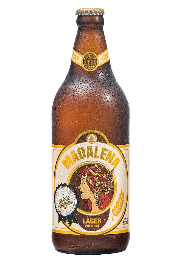 Cerveja Madalena Lager Premium - 600ml
