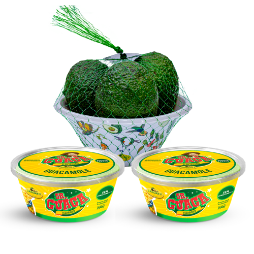 2 Sr. Guaca + 1 Bowl Colecionável