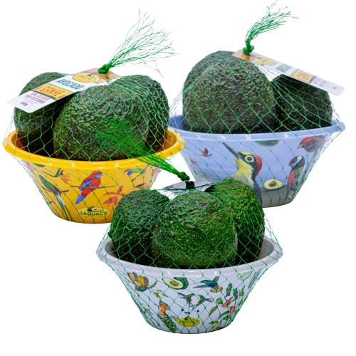 3 Bowls de Avocado - Coleção Aves do Brasil (500g cada)