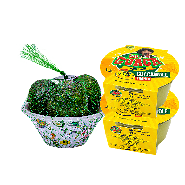 1 Bowl Colecionável + 2 Guacamole