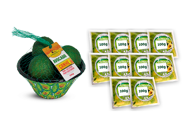 Kit Avocado com Polpa Congelada