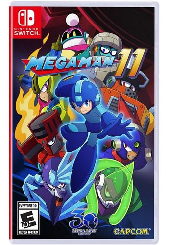 Megaman 11 Nintendo Switch Midia Fisica