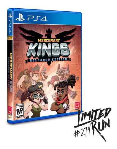 Mercenary Kings Reloaded  Edition Limited Run Ps4 Físico