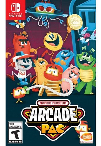 Namco Museum Arcade Pac Nintendo Switch Midia Fisica
