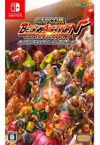 Capcom Belt Action Collection Switch Midia Fisica