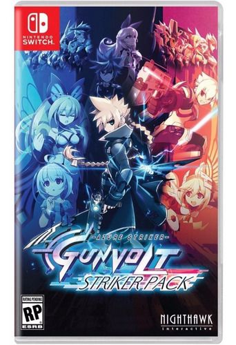 Azure Striker Gunvolt Switch Midia Fisica