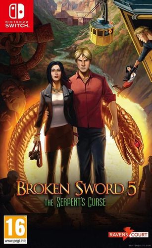 Broken Sword 5 The Serpents Curse Switch Mídia Física