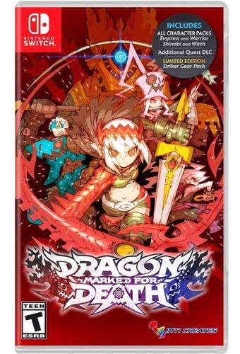 Dragon Marked For Death Nintendo Switch Midia Fisica