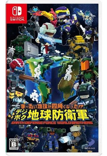 Earth Defense Force World Brothers Switch Midia Fisica