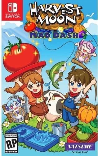 Harvest Moon Mad Dash Switch Midia Fisica