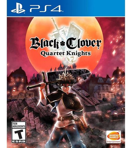 Black Clover Quarter Knights Ps4 Midia Fisica