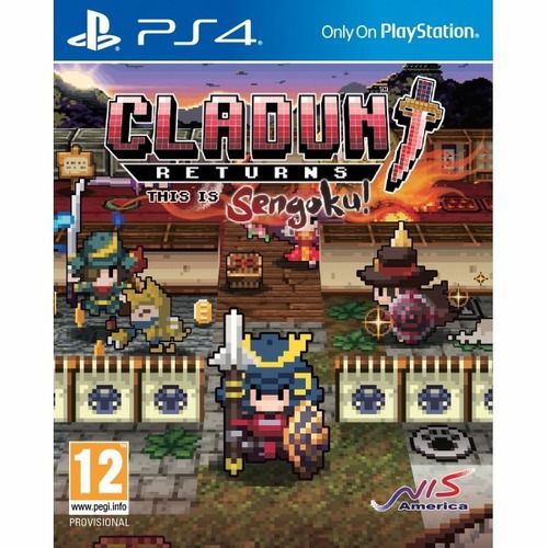 Cladun Returns This Is Sengoku! Ps4 Midia Fisica