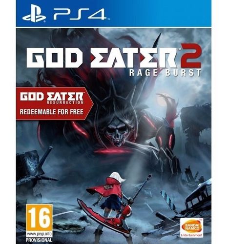 God Eater 2 Rage Burst Ps4 Midia Fisica