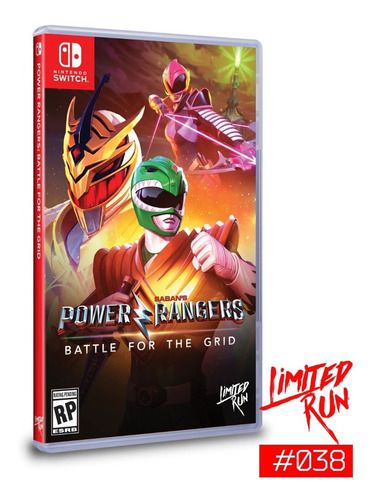 Power Rangers Battle For The Grid Limited Run - Switch