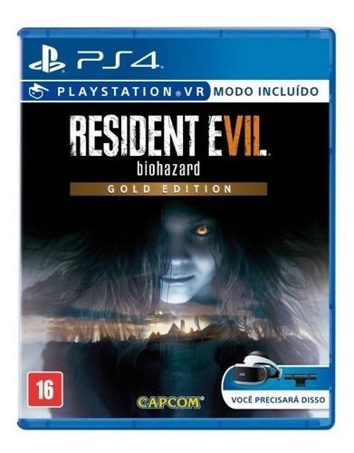 Resident Evil 7 Gold Edition Ps4 Midia Fisica