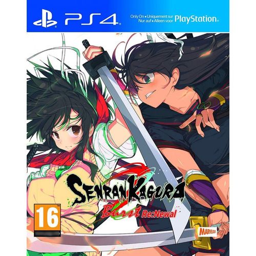 Senran Kagura Burst Re: Newal Versão Normal Ps4 Midia Fisica