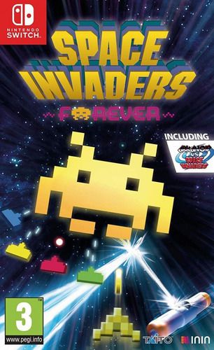 Space Invaders Forever Switch Midia Fisica