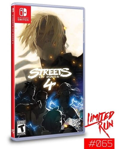Streets Of Rage 4 Nintendo Switch Limited Run