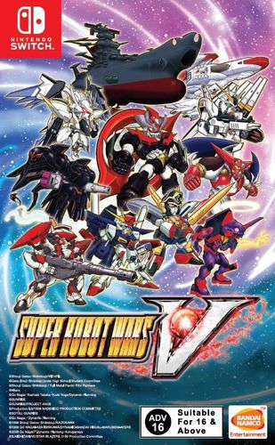 Super Robot Wars V Nintendo Switch Midia Fisica