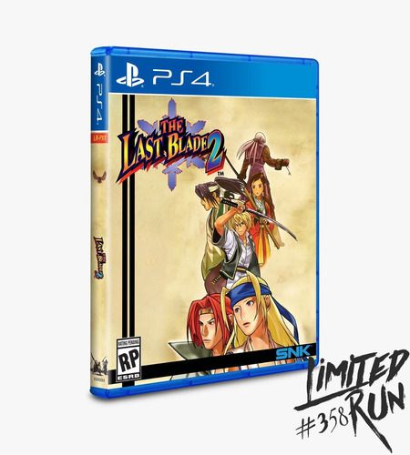 The Last Blade 2 Ps4 Limited Run Midia Fisica