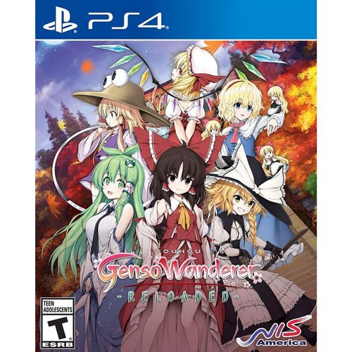 Touhou Genso Wanderer Reload Ps4 Midia Fisica