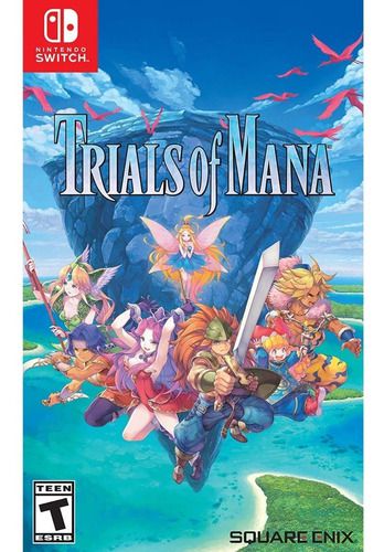 Trials Of Mana Nintendo Switch Mídia Física