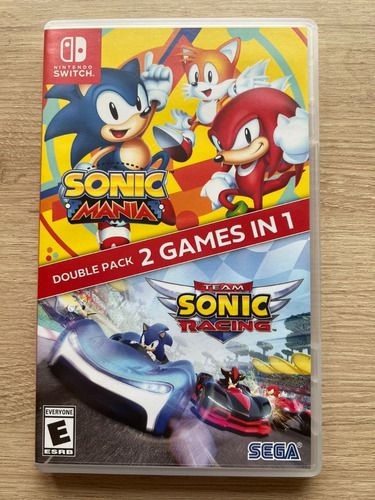 Sonic Mania E Team Sonic Racing Switch (seminovo)