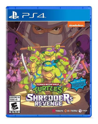 Teenage Mutant Ninja Turtles Shredder's Revenge Ps4