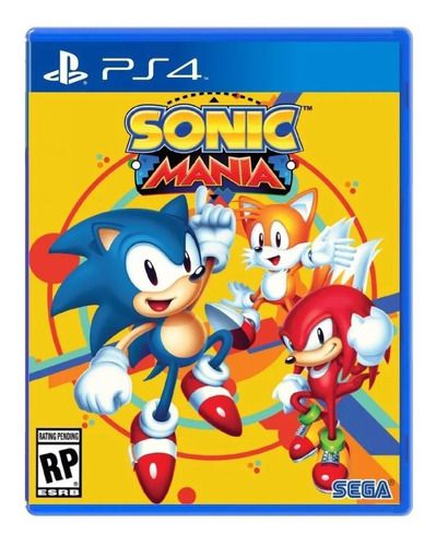 Sonic The Hedgehog  Sonic Mania Standard Edition Sega Ps4  Físico