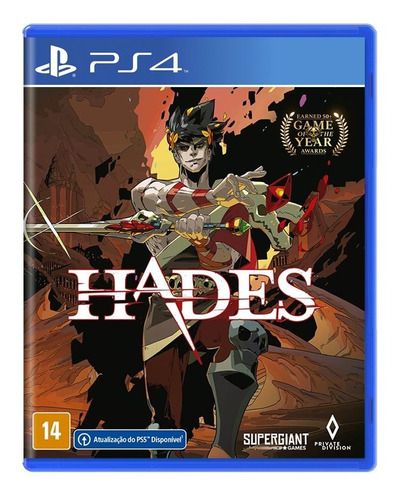 Jogo Hades - Ps4 Mídia Física