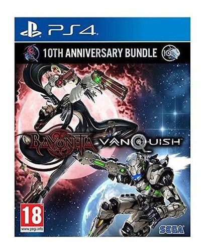 Bayonetta Vanquish 10th Anniversary Ps4 Mídia Física 2 Jogos