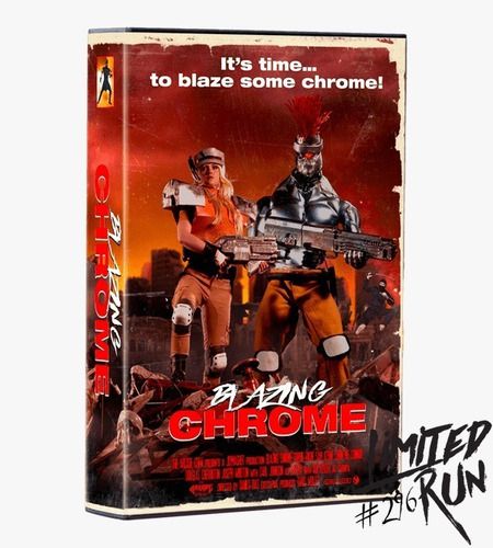 Blazing Chrome Vhs Edition Ps4 Limited Run