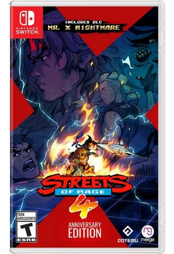 Street Of Rage 4 Anniversary Edition