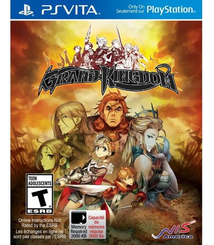 Grand Kingdom Ps Vita