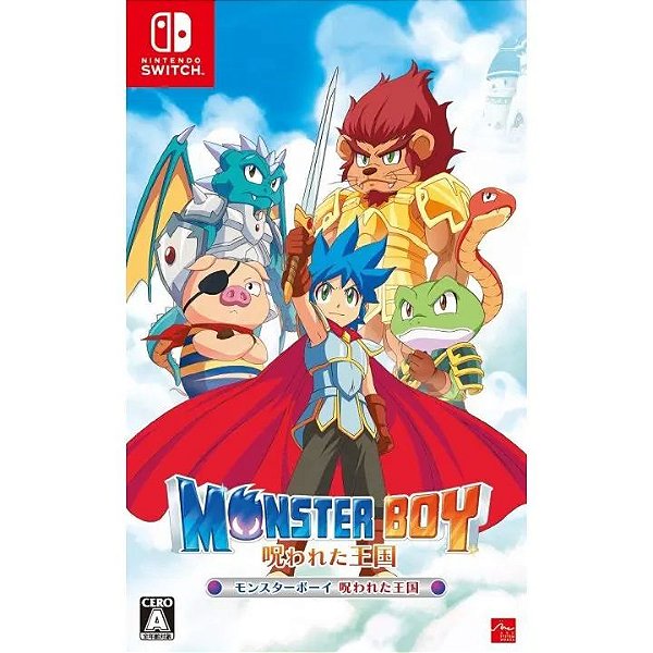 Monster Boy Nintendo Switch (versão Japonesa Em Ingles)