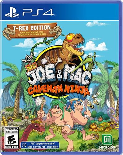 New Joe & Mac Caveman Ninja Ps4