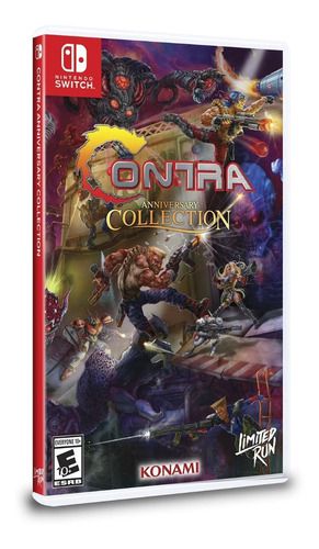 Contra Anniversary Collection Nintendo Switch Limited Run