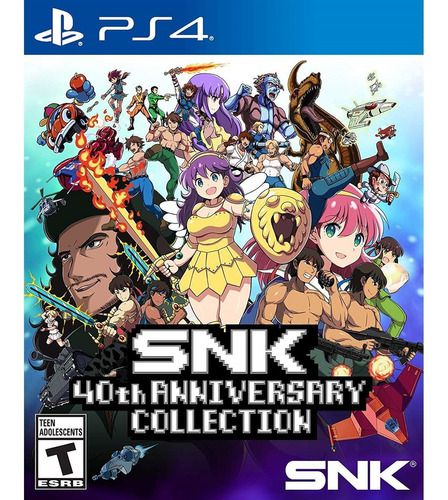 Snk 40th Anniversary Collection Ps4