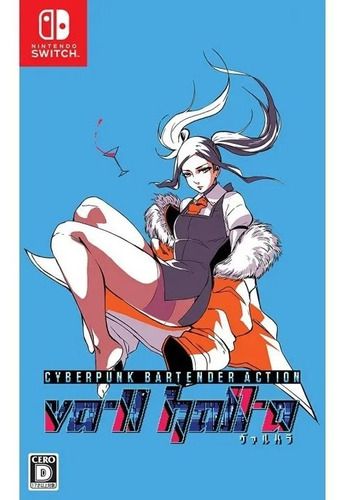 Va-11 Hall-a Cyberpunk Bartender Action Nintendo Switch