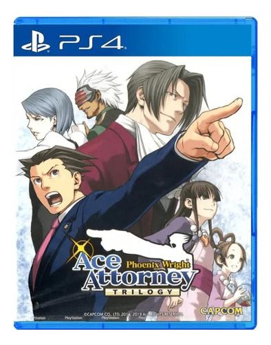 Ace Attorney Trilogy Ps4