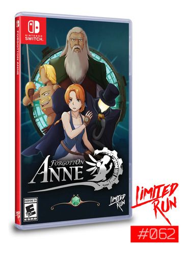 Forgotton Anne Nintendo Switch Limited Run