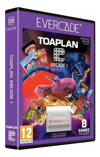 Cartucho Evercade #08 Toaplan Arcade 1