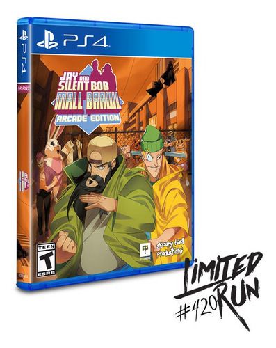 Jay And Silent Bob Mall Brawl Ps4 Limited Run