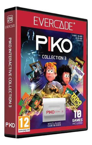Cartucho Evercade #29 Piko Interactive Collection 3