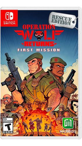 Operation Wolf Returns: First Mission Nintendo Switch